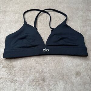 ALO Yoga Black Triangle Bralette